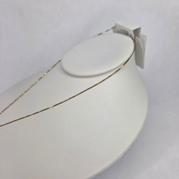 Giani Bernini Box Link 16" Chain Necklace in 18k Gold-Plated Sterling Silver NEW - Picture 7 of 10